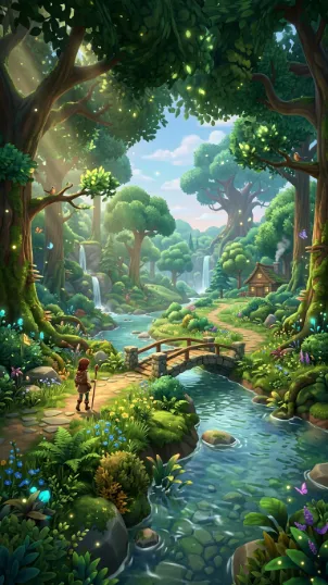Nature-Inspired World