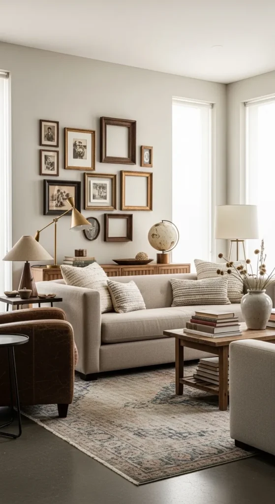 Neutral Base with Vintage Accents