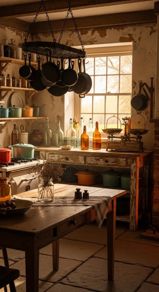 Old Kitchenware Decor