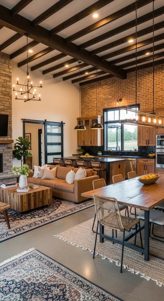 Open-Concept Living Space