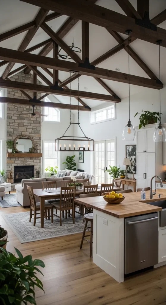 Open Concept Living Space