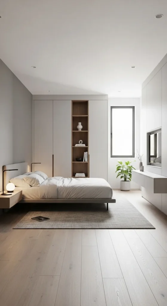 Organized Clean Bedroom