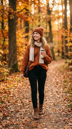 Oversized Sweater with Skinny Jeans