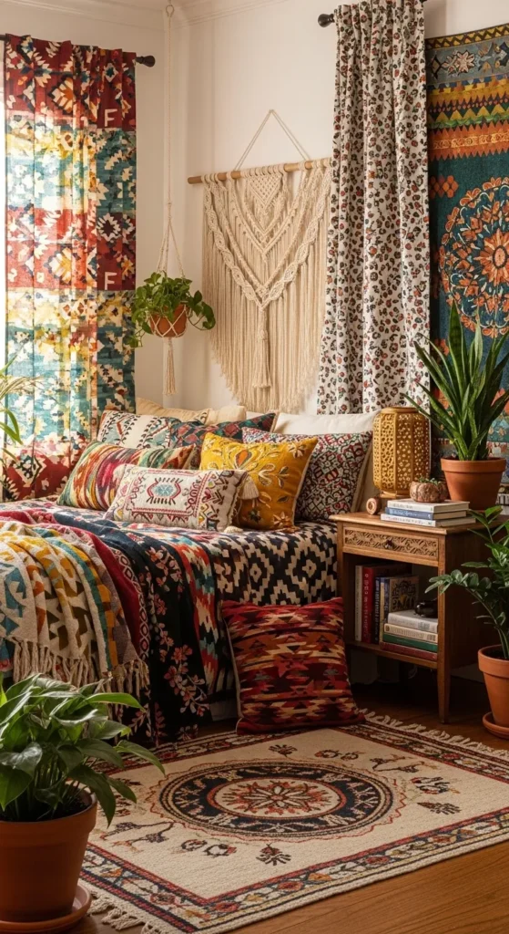 Patterned Boho Curtains