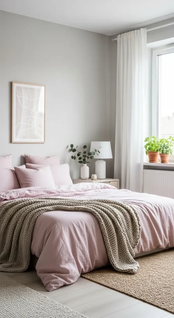 Pink Bedding for a Subtle Touch