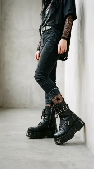Platform Shoes or Boots