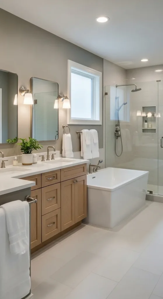 Polished Hardware Bathroom
