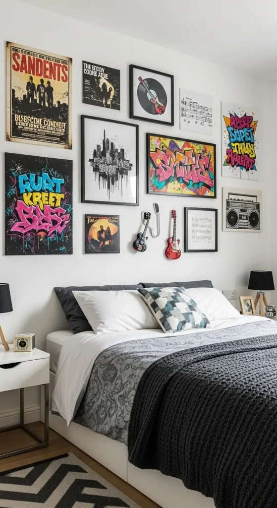 Posters and Urban Art Bedroom