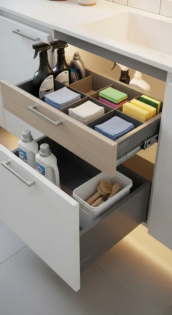 Pull-Out Sliding Drawers 