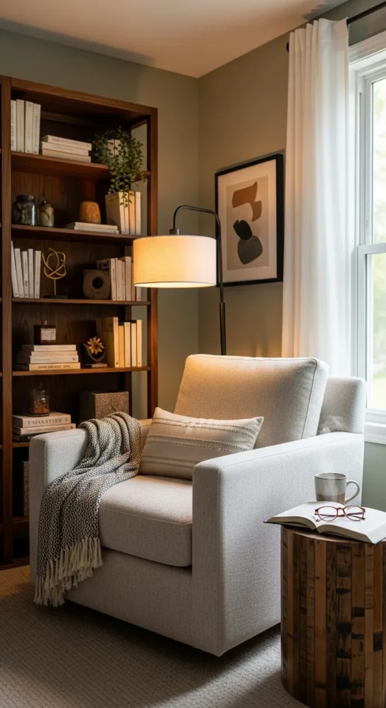 Reading Corner Setup