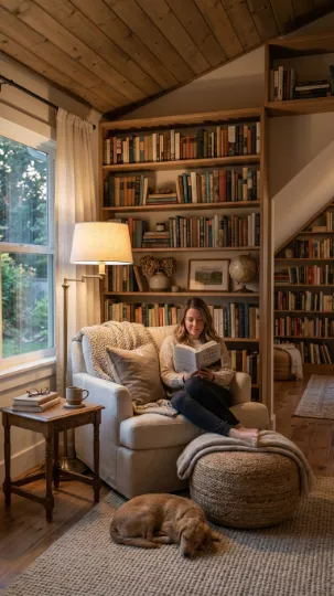 Reading Nook or Library