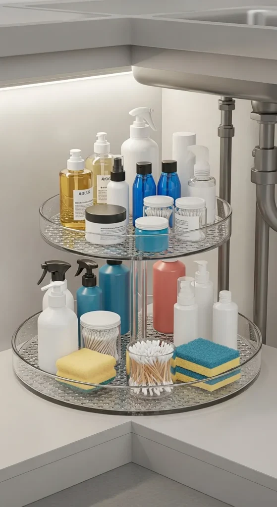 Rotating Lazy Susan Organizer 