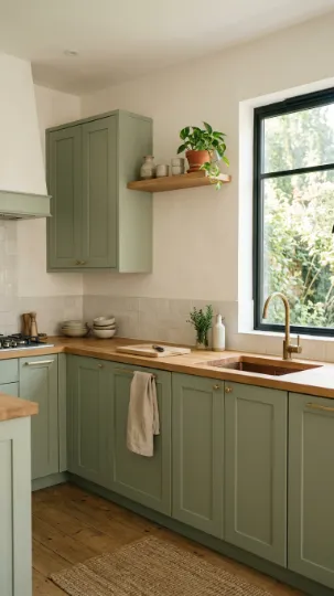 Sage Green for a Natural Feel