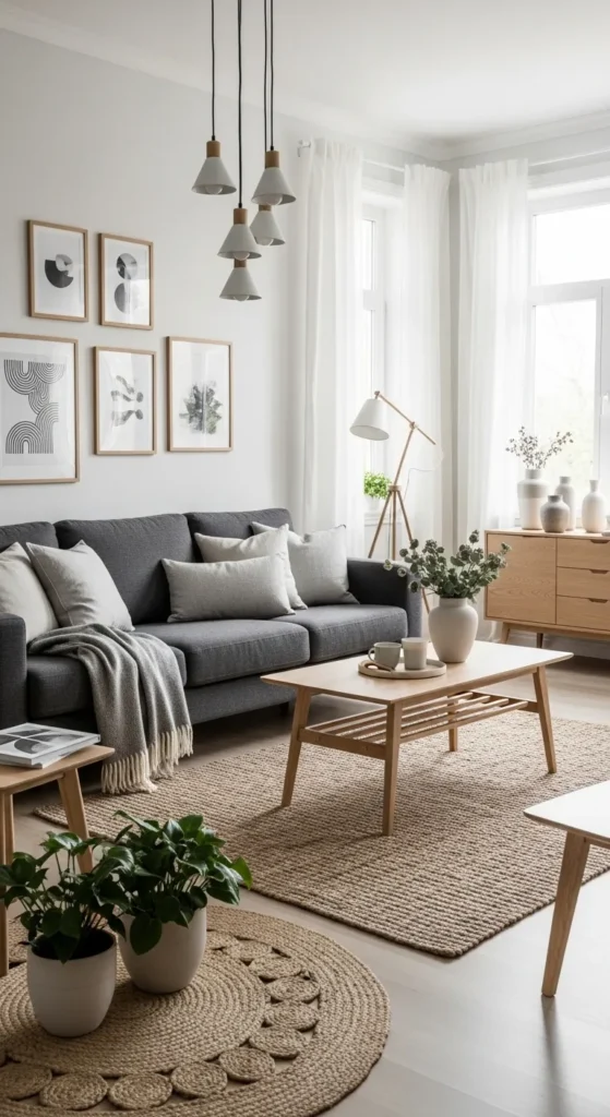 Scandinavian Style Living Room
