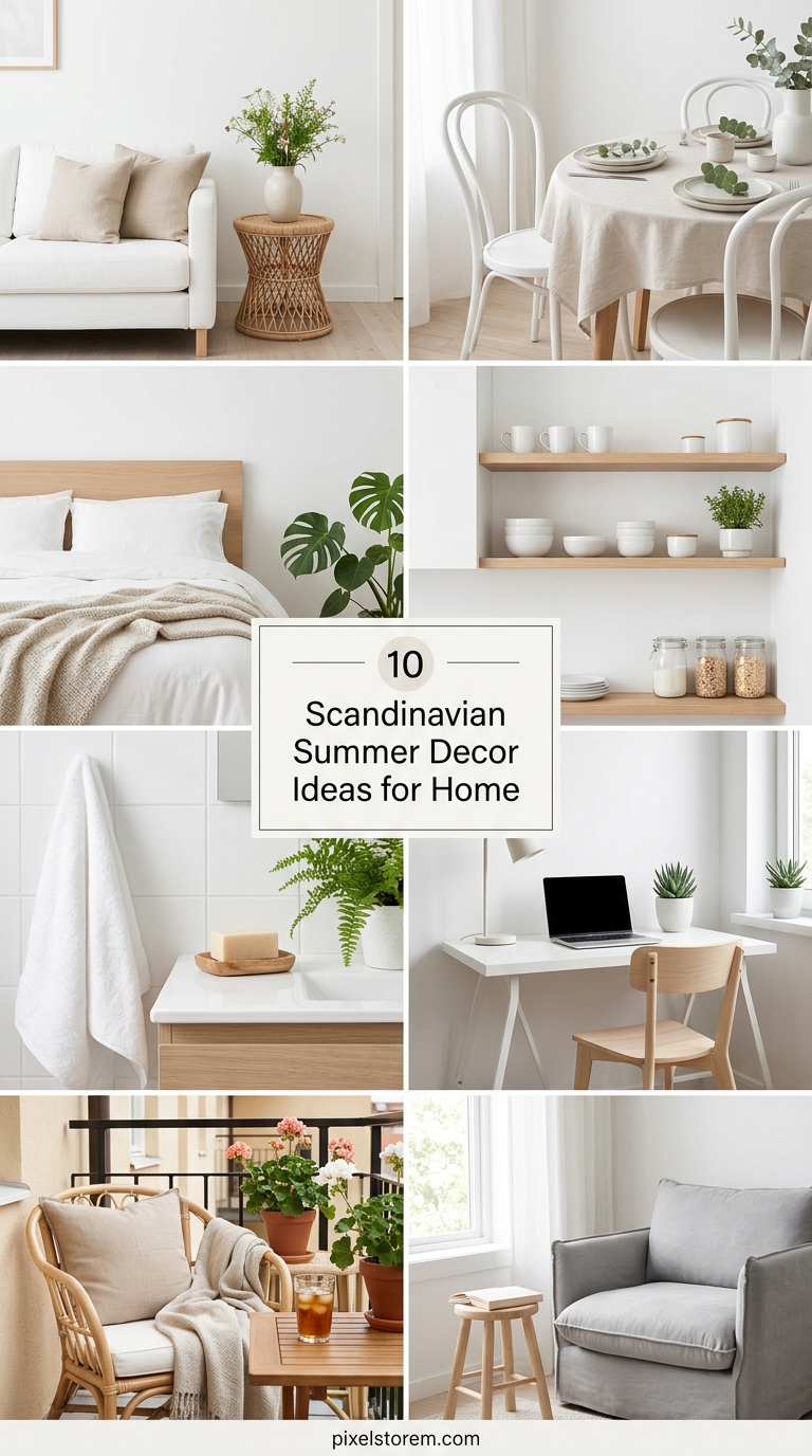 10 Scandinavian Summer Decor Ideas for Home