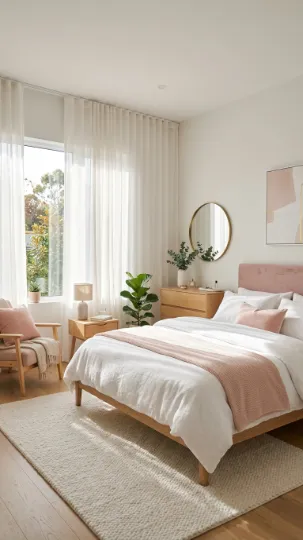 Sheer Curtains for a Light Feel