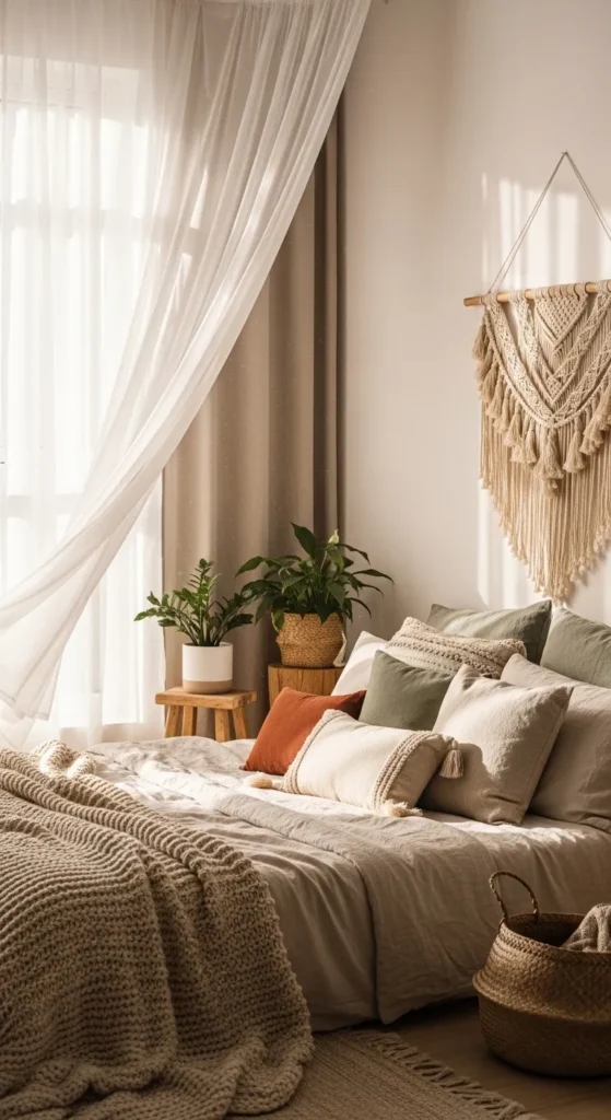 Sheer White Curtains