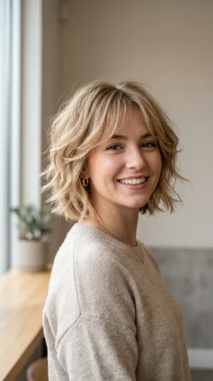 Short Butterfly Cut