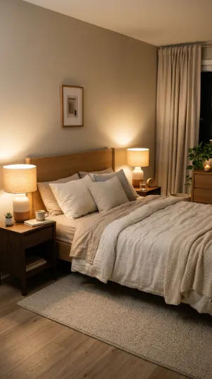 Soft Warm Bedside Lamps