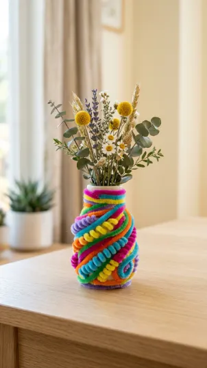 Spiral Pattern Vase