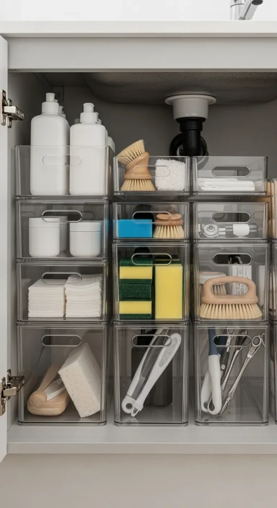 Stackable Storage Bins 