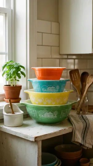 Stacked Bowl Display