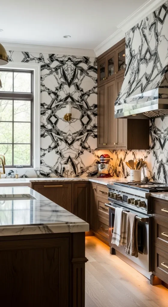 Statement Backsplash 