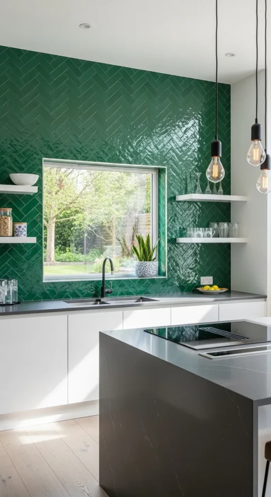 Statement Backsplash