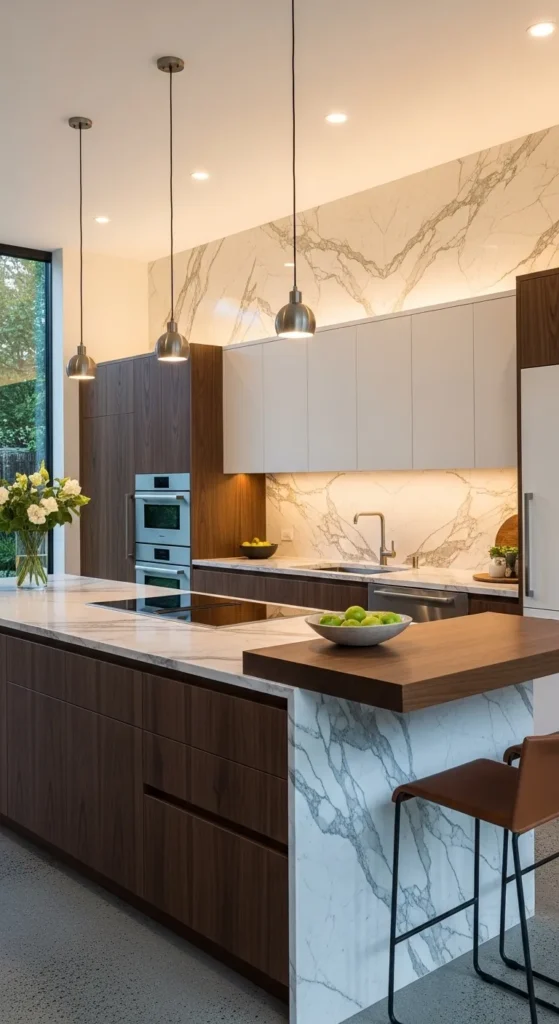 Statement Backsplash Design