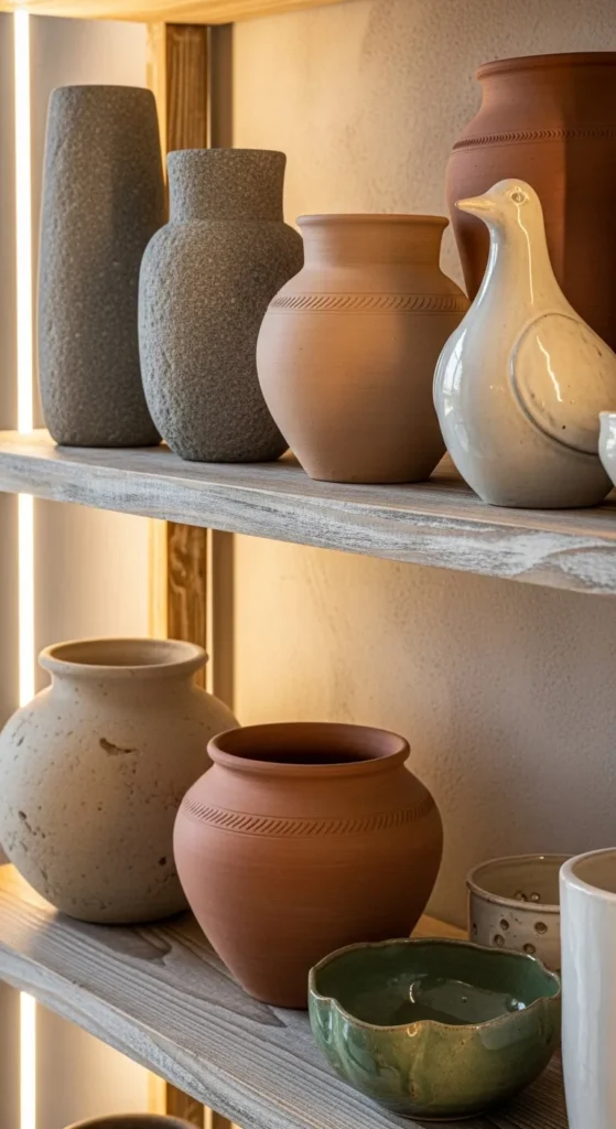 Stone and Clay Decor Elements