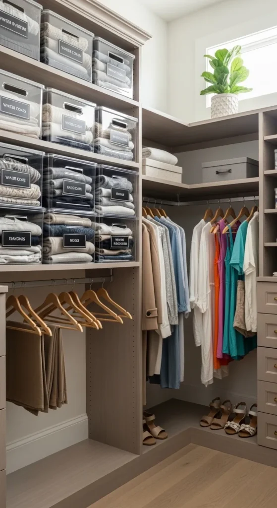 Store Away Heavy Winter Wear