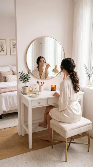 Stylish Vanity Area