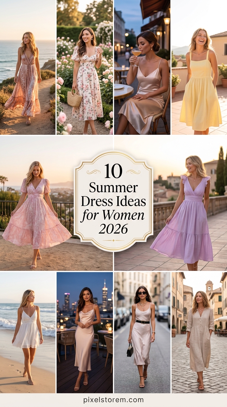 10 Summer Dress Ideas for Women 2026