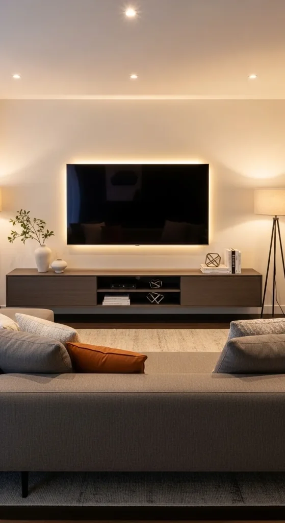 TV Entertainment Setup