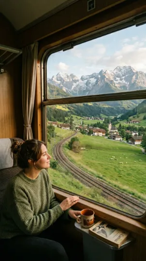 Take Scenic Train Rides