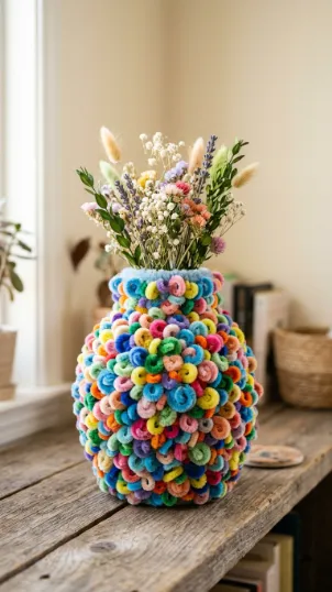 Textured Bubble Vase