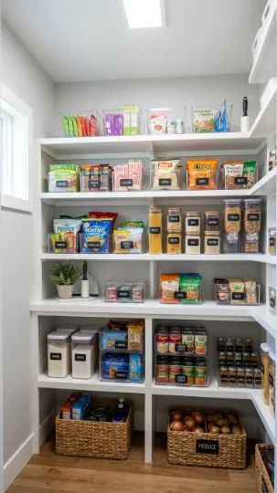 Use Clear Storage Bins