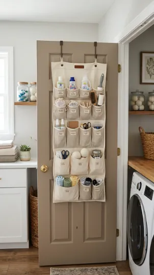 Use Over-the-Door Organizers