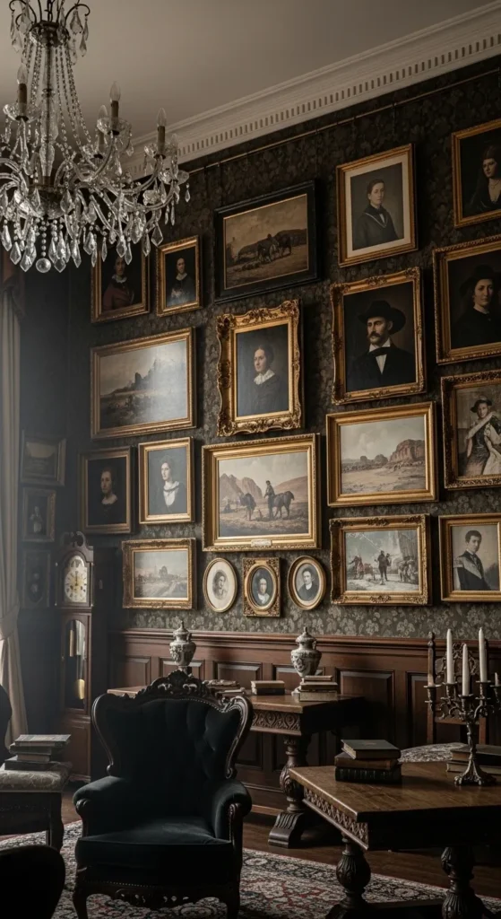 Vintage Artwork Wall