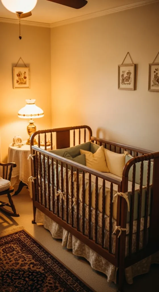 Vintage-Inspired Crib