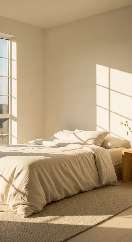 Warm White Bedroom