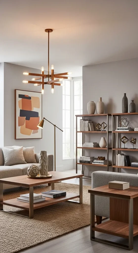 Wood and Metal Combination