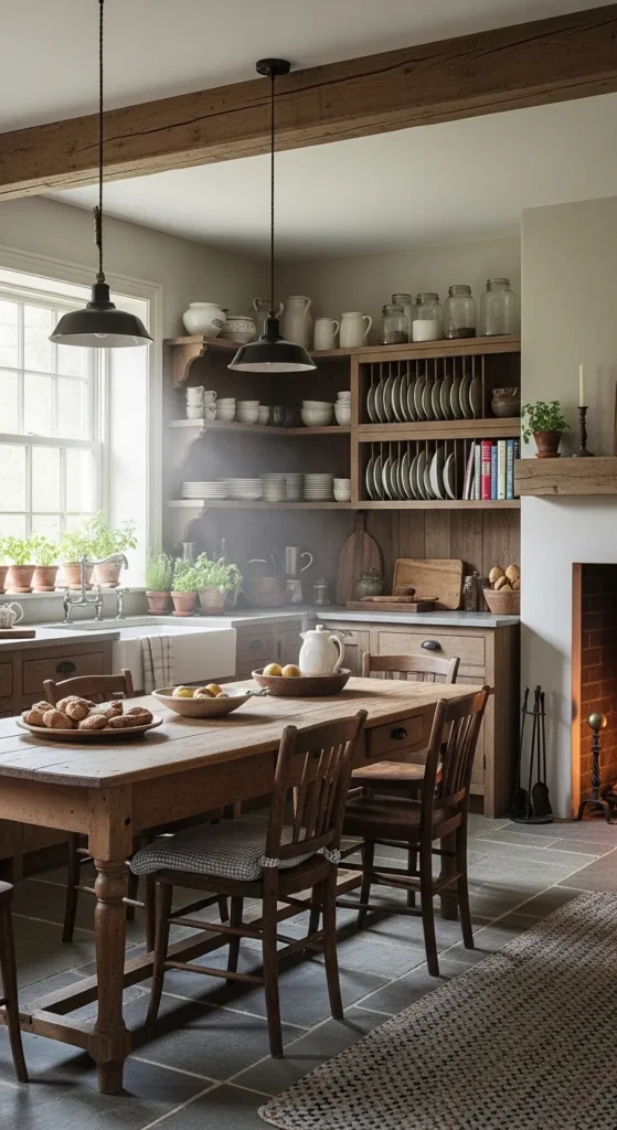 Wooden Cabinets and Shelves