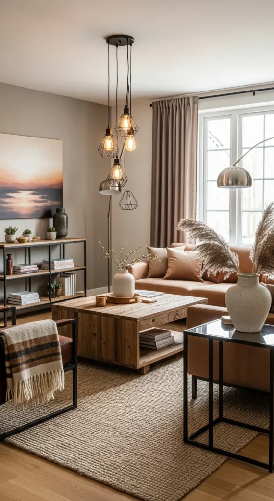 Wooden and Metal Combination