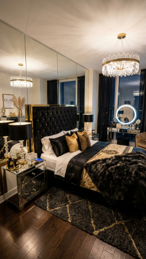 Glossy & Metallic Accents