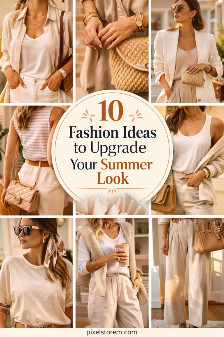 10 Fashion Ideas to Upgrade Your Summer Look