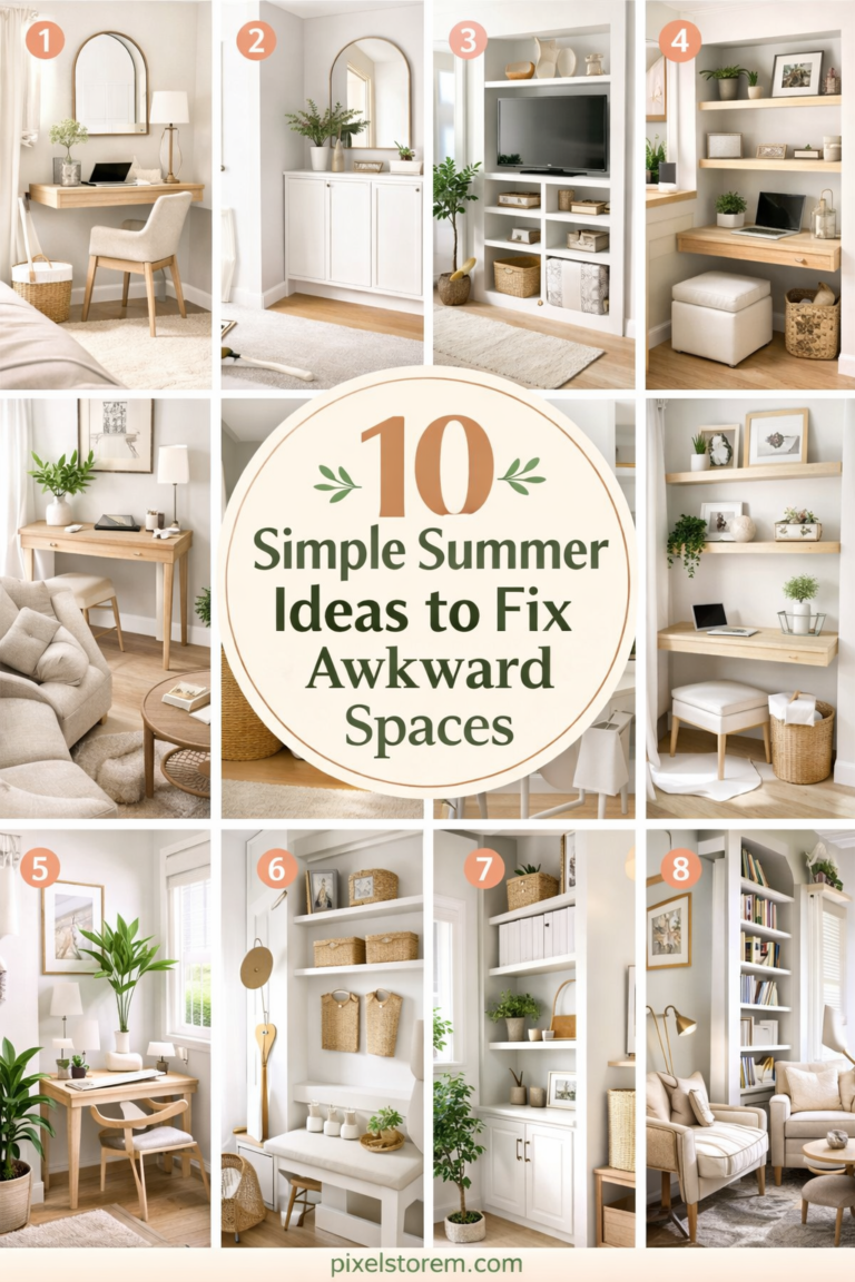 10 Simple Summer Ideas to Fix Awkward Spaces