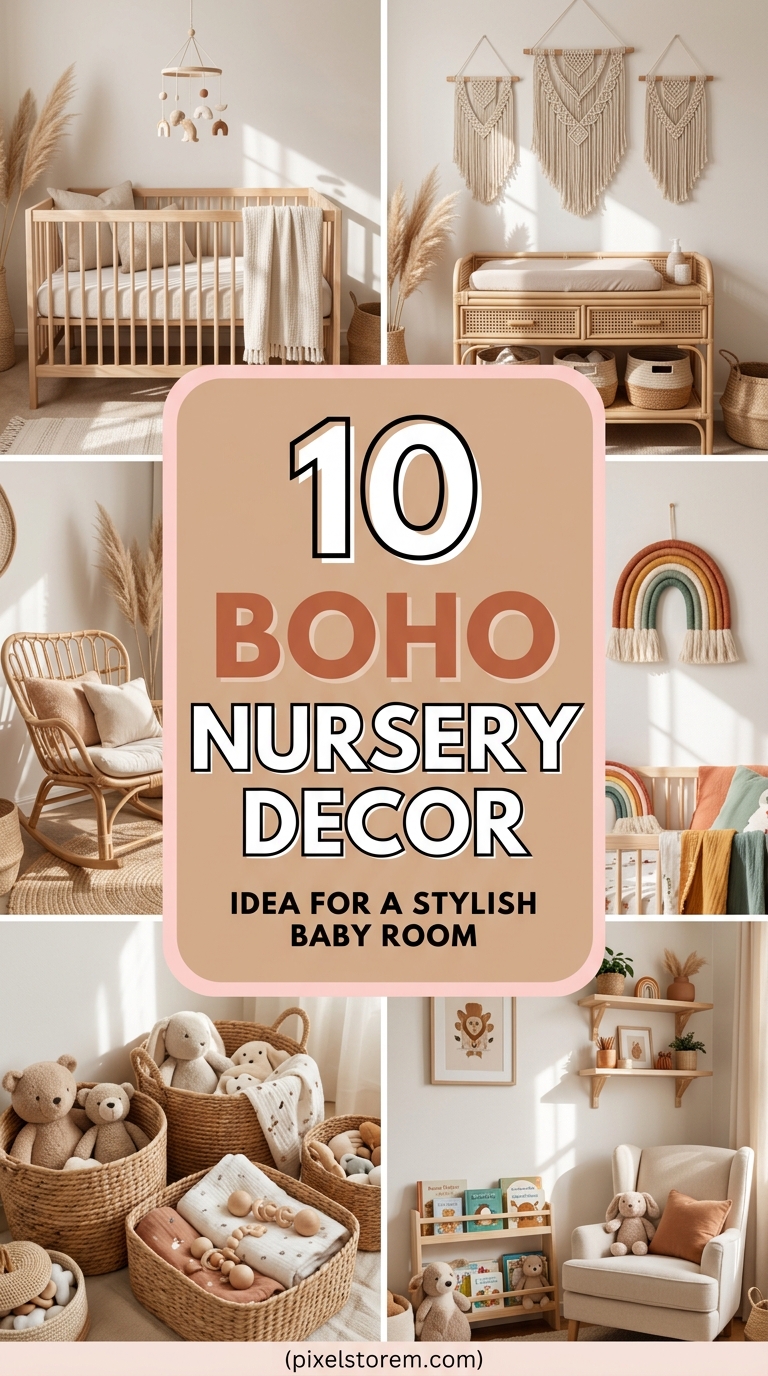 10 Boho Nursery Decor Ideas for a Stylish Baby Room