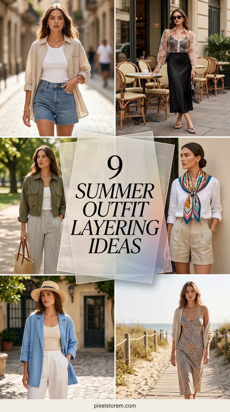 9 Summer Outfit Layering Ideas Fashion Editors Use