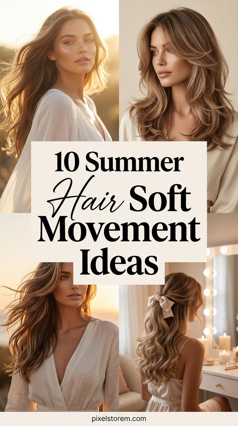 10 Summer Hair Soft Movement Ideas